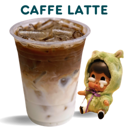 คาเฟ่ลาเต้เย็น