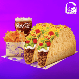 [อร่อยซ่ากับโค้ก] Double Taco Supreme Combo