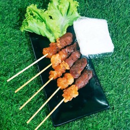 ไก่ปิ้งทรงเครื่อง 3 ไม้