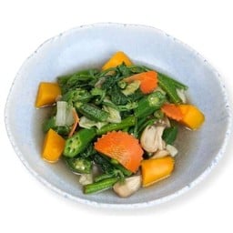 ผัดผักรวมมิตรกะชิน