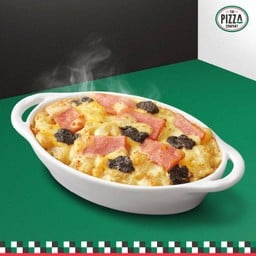 มักกะโรนี อบชีสทรัฟเฟลและแฮม Baked macaroni and Cheese with truffle & Ham