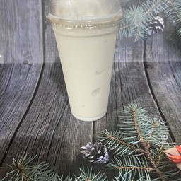 มะพร้าวปั่นนมสด