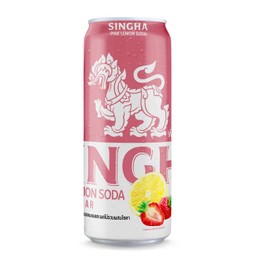 singha pink lemon soda