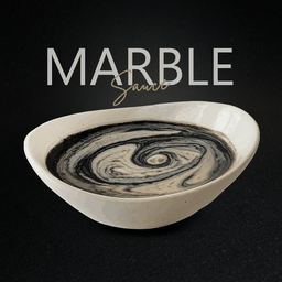 ครีมชีสงาดำมาร์เบิล