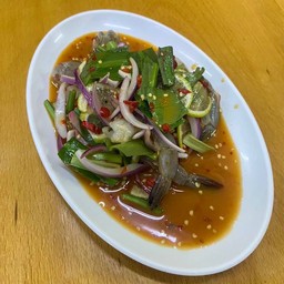 ยำสด กุ้งสด