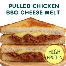 บาร์บีคิวไก่ฉีกชีสแซนด์วิช