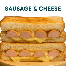 ไส้กรอกชีสแซนด์วิช