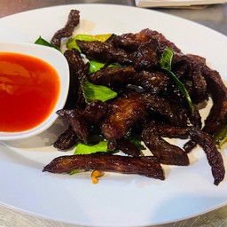 เนื้อแดดทอด