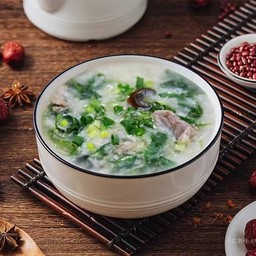 โจ๊กหมูสับต้นหอม