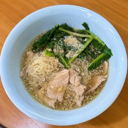 หมี่ขาวราดหน้า (หมู)