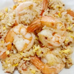 ข้าวผัด กุ้ง+ใส่ไข่1ฟอง