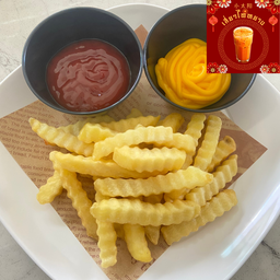 เฟรนช์ฟราย200กรัม ฟรีซอสมะเขือเทศ