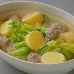 ต้มจืดเต้าหู้หมูสับ