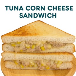 ทูน่าคอร์นชีสแซนด์วิช