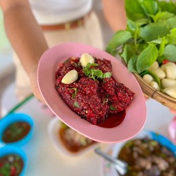 ลาบดิบขม