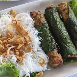 หมูย่างใบชะพลู