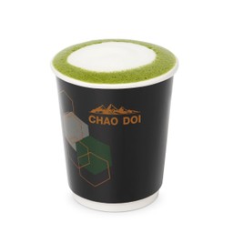 มัทฉะลาเต้ร้อน