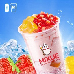 นมสดสตอเบอร์รี่