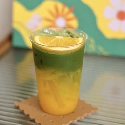 มัทฉะน้ำส้ม