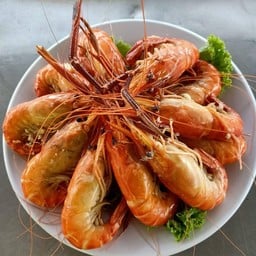กุ้งกามอบเกลือ1กิโลกรัม  1 kilogram of salt shrimp