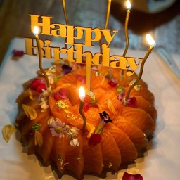 เค้กแซลม่อน 1 ปอนด์ เนื้อ 500 กรัม