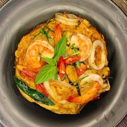 ไข่ข้นห่อหมก เลือกเครื่องเองจุกใจ