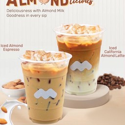 Almond Combo Signature | Almond Espresso 1, California Almond Latte 1