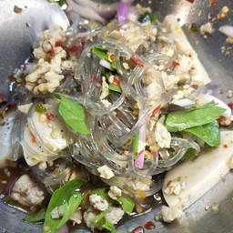 ยำวุ้นเส้นเกาหลีรวมมิตร