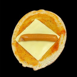 พิซซ่า+ไส้กรอก+ชีส