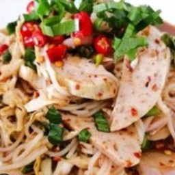 ยำขนมจีน/ไก่ยอ/แซ่บ