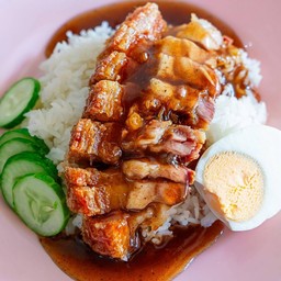 ข้าวหมูกรอบ