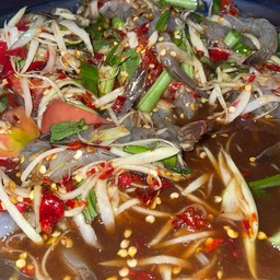 ตำปาร้ากุ้งสด