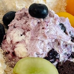 เพิ่มกรีกโยเกิร์ตรสแยมบลูเบอร์รี่