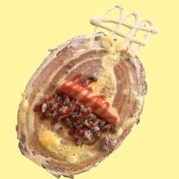 ไข่หมูสับไส้กรอก