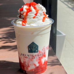 Milky Strawberry Purée.