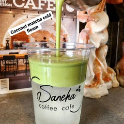 Coconut  mutcha cold floam