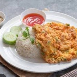 ข้าวไข่เจียวหมูสับ