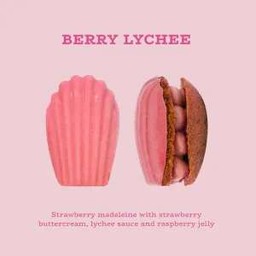 Berry Lychee Madeleine