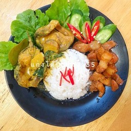 ข้าวราด2อย่าง