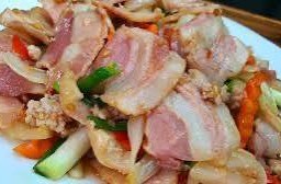 ข้าวผัดพริกเผาแฮม