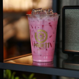 นมชมพูเย็น-Pink milk( 20 oz.)