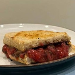 Nutella & Strawberry jam Sourdough