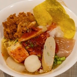 ก๋วยเตี๋ยวเย็นตาโฟต้มยำรวม(ไม่ทะเล)