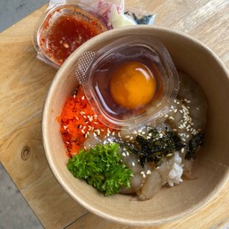ข้าวหน้ากุ้งดอง (ไซส์s)