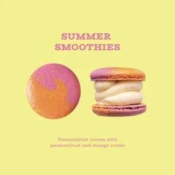Summer Smoothies Macaron