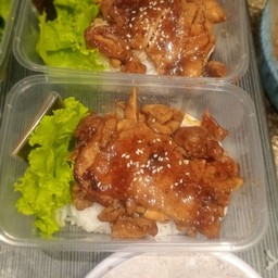 ข้าวไก่ย่างเทอริยากิ