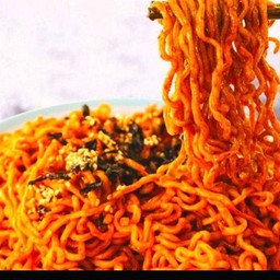 มาม่าเผ็ดเกาหลีรสชีส (เลือกท็อปปิ้ง)