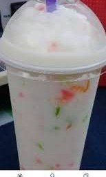 มะพร้าวปั่นนมสดปีโป้