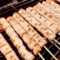 ปลาหมึกเส้นเสียบไม้