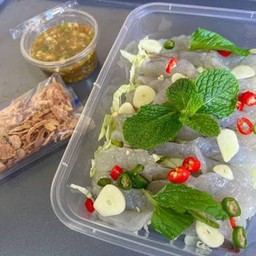 กุ้งแช่น้ำปลา